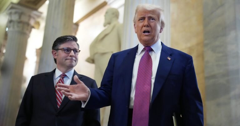 Trump heads to the Hill to rally Republicans for his budget bill facing key hurdle