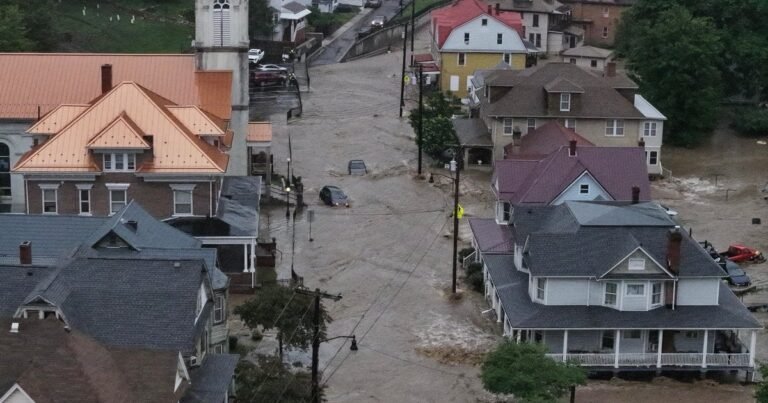 Flooding in western Maryland, Virginia and Pennsylvania leaves boy missing, schools and homes swamped