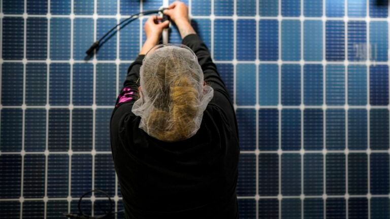 Cutting tax credits could threaten American solar manufacturing : NPR