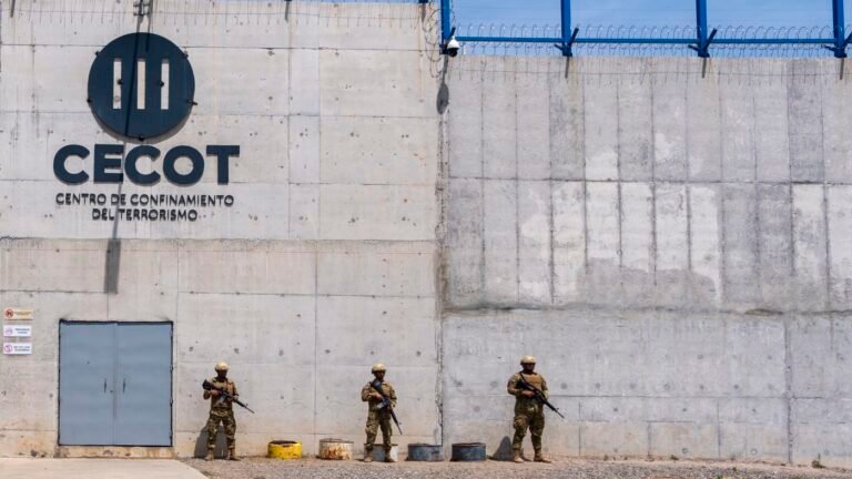 Migrants deported from U.S. to Salvadoran prison remain under U.S. control : NPR