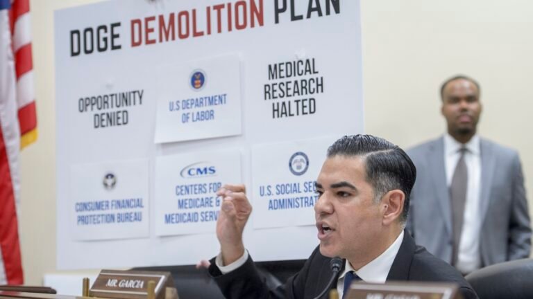 As Democrats spoil for a fight, a new face in the House is leading them on oversight : NPR