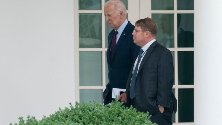 Former White House doctor declines to testify in GOP Biden probe : NPR