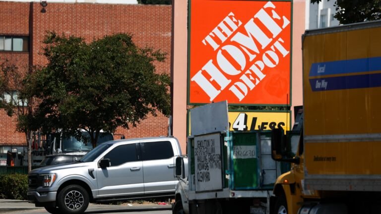 Home Depot quiet on immigration raids outside its doors : NPR