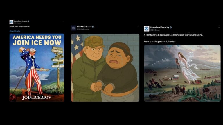 Trump officials post viral memes about deportation : NPR