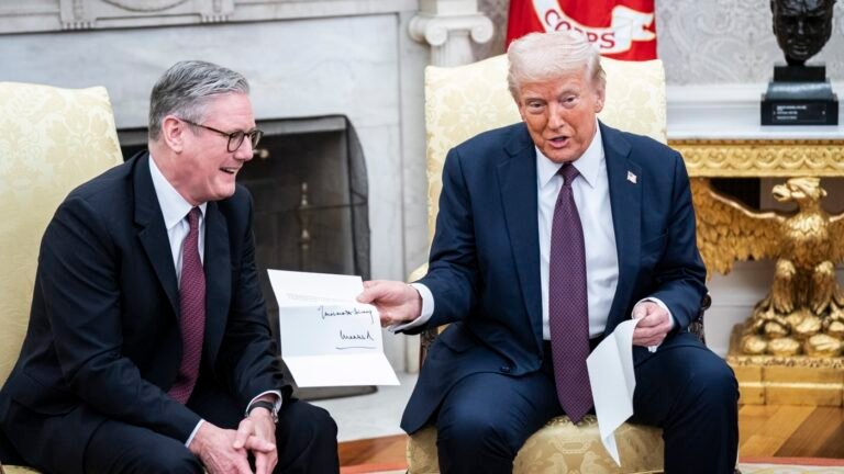 Why flattering Trump is now the go-to diplomatic move : NPR