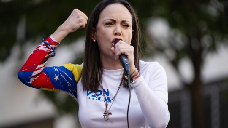 Nobel Prize winner Machado says Venezuela is in ‘chaos’ under current regime : NPR