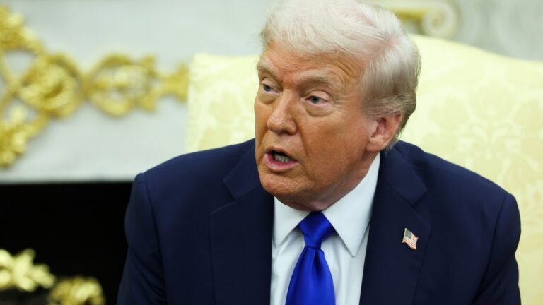 President Trump suggests some federal workers won’t get paid after shutdown : NPR