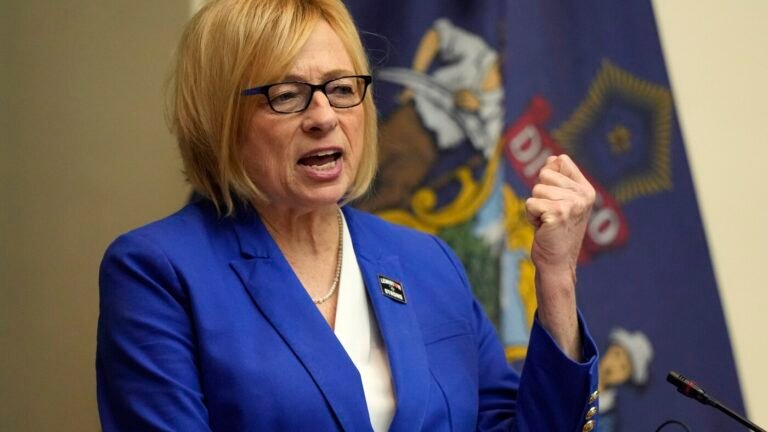 Maine Gov. Janet Mills enters race to unseat Susan Collins : NPR