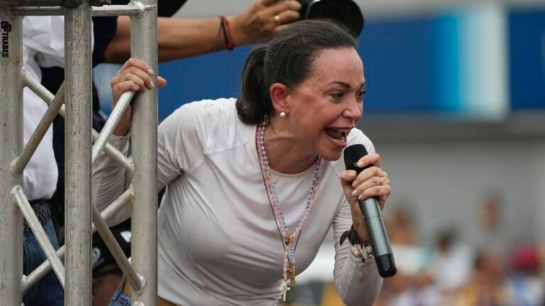 Venezuela’s opposition leader María Corina Machado wins 2025 Nobel Peace Prize : NPR