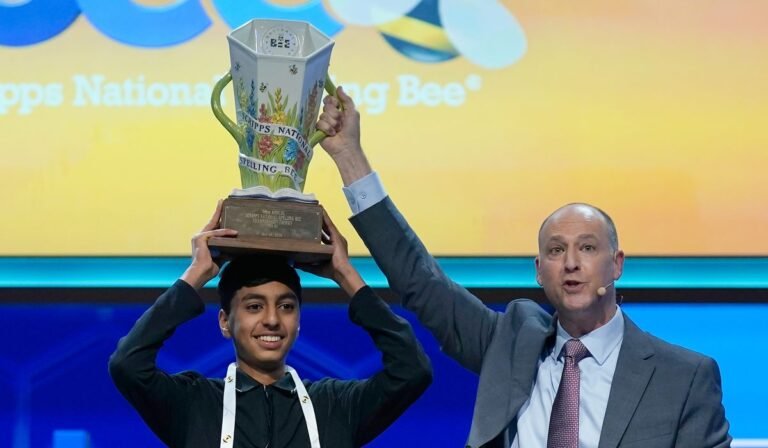Shrey Parikh bounces back, battles nerves and dominates spell-off to win the National Spelling Bee