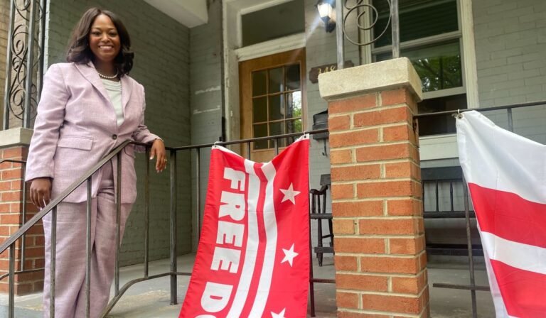 Early results put Lewis George in lead to win Democratic nomination for D.C. mayor