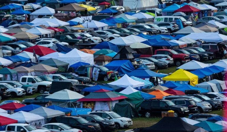 Newborn found dead in portable toilet at Michigan music festival