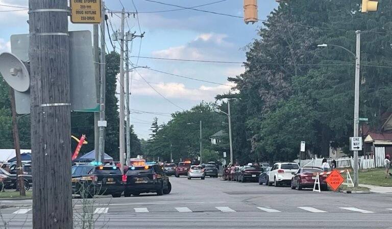 Multiple people have been shot near a festival in Toledo, Ohio, authorities say