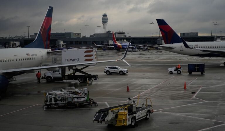 Cockpit alarms sound as two Delta flights have close call at Atlanta airport