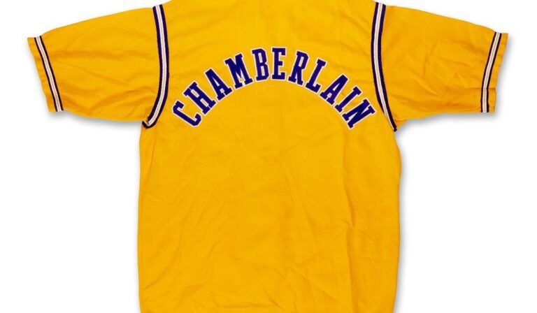 Wilt Chamberlain Lakers jacket found by a teen at a thrift store could fetch over $150K at auction