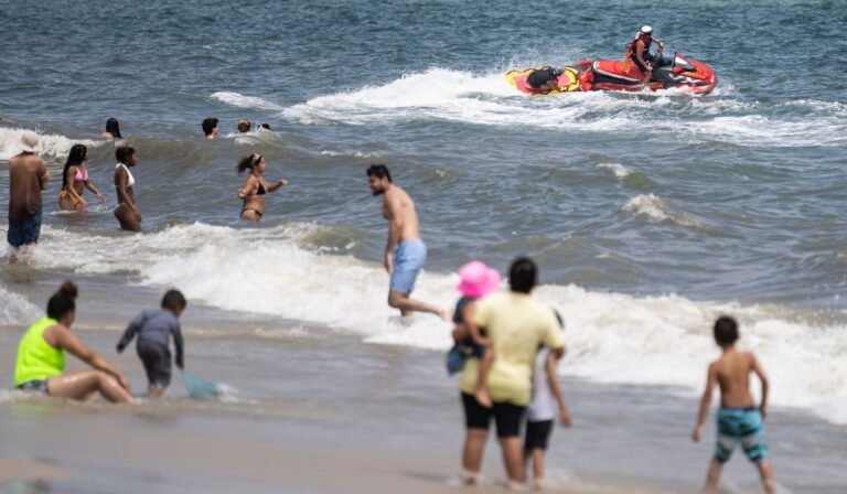 Swimmer bitten on the foot at New York beach in a suspected shark attack