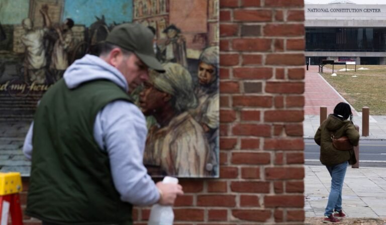 Court says the U.S. can install historical panels at the site of Washington’s Philadelphia home