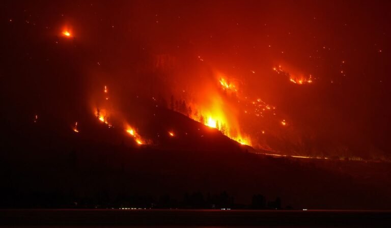 Wildfires burn across western U.S. and Canada as residents are evacuated